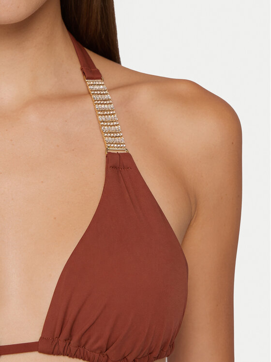 Guess Guess Bikini partea de sus E6GJ41 KG272 Maro