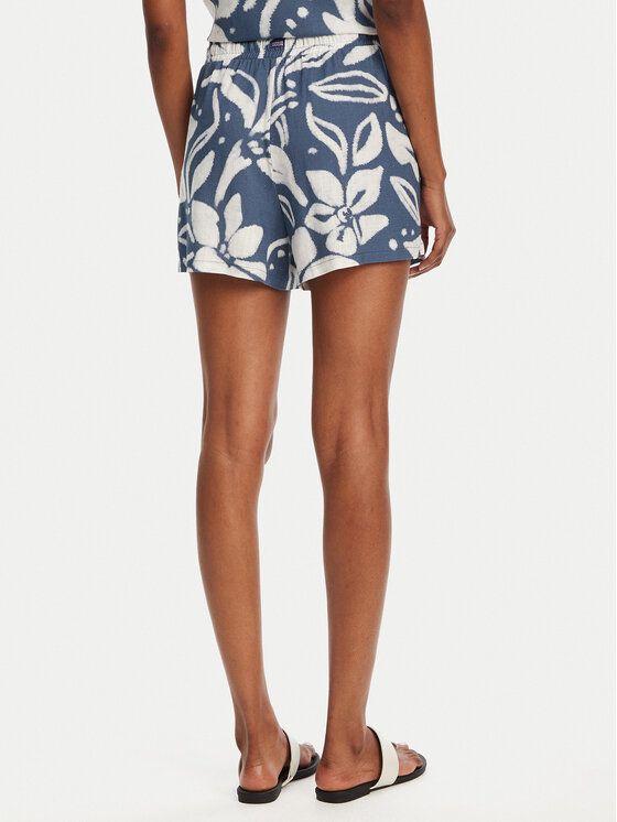 Banana Moon Banana Moon Szövet rövidnadrág William Floreal MHX74 Kék Loose Fit