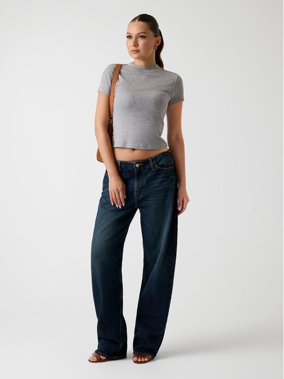 Guess Guess T-Shirt 178743 Szary Classic Fit