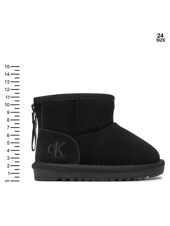 Calvin Klein Jeans Calvin Klein Jeans Μπότες Χιονιού Fur Boot V3A5-81036-0187 M Μαύρο