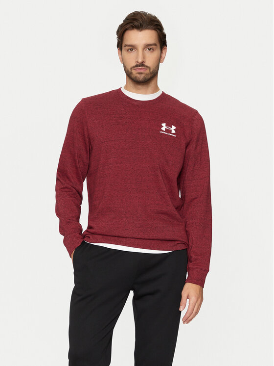 Under Armour Jopa Ua Rival Terry 1370404 Bordo Rdeča Relaxed Fit