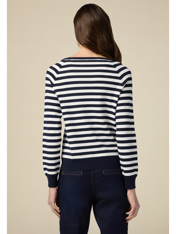 Oltre Oltre Cardigan M079J004805N0Z4 Blu Slim Fit