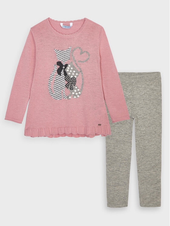 Completo pullover e pantaloni di tessuto 4722
