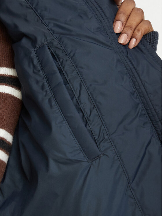Tommy Hilfiger Tommy Hilfiger Kurtka zimowa WW0WW53610 Granatowy Regular Fit