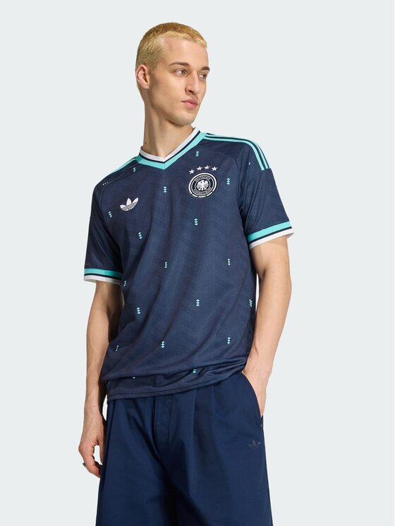 adidas adidas Koszulka techniczna 161856 Niebieski jasny Slim Fit