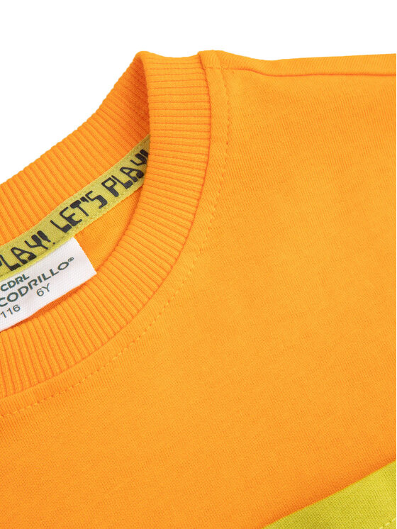 Coccodrillo Coccodrillo T-Shirt WC5143203GBK Pomarańczowy Regular Fit