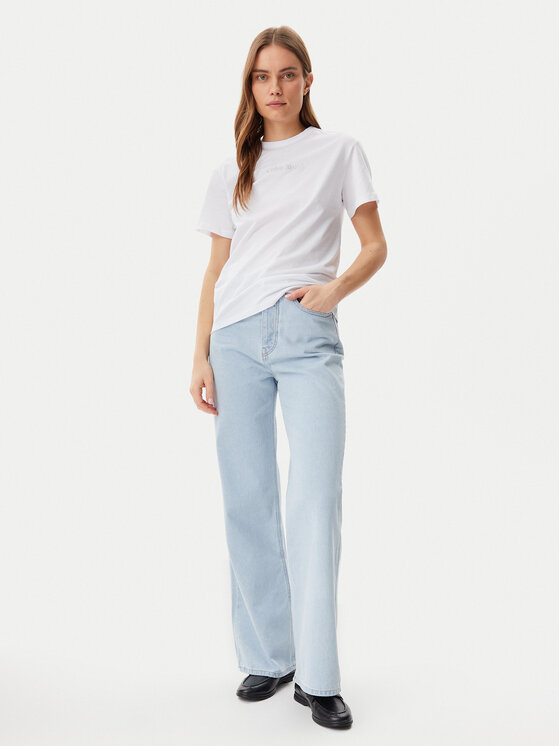 Calvin Klein Calvin Klein T-Shirt K20K208294 Bílá Regular Fit