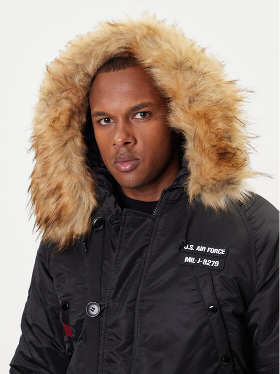 Alpha Industries Alpha Industries Giubbotto invernale N3B Airborne 188141 Nero Regular Fit