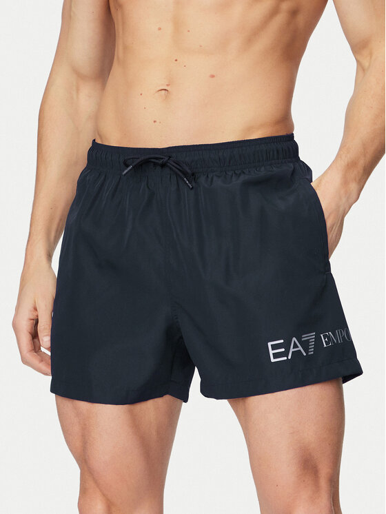 EA7 Emporio Armani EA7 Emporio Armani Plavecké šortky 7M002000 AF13049 MC026 Čierna Regular Fit