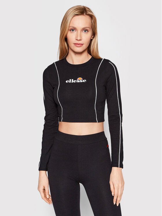 Ellesse Ellesse Bluzka Russia SGM11062 Czarny Regular Fit