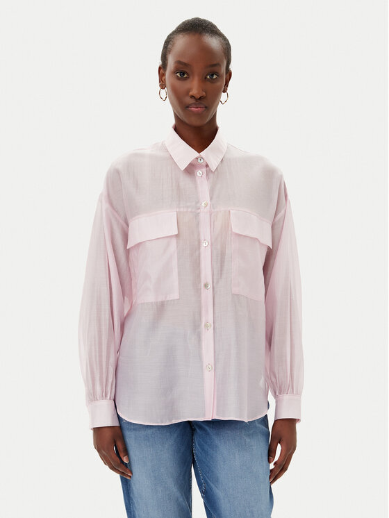 Rinascimento Rinascimento Camicia CFC0123656003 Rosa Relaxed Fit
