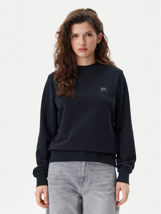 Napapijri Mikina B-Nina NP0A4H85 Čierna Regular Fit