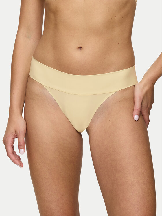 Triumph Triumph Chilot tanga Make-Up Illusion 10218386 Galben