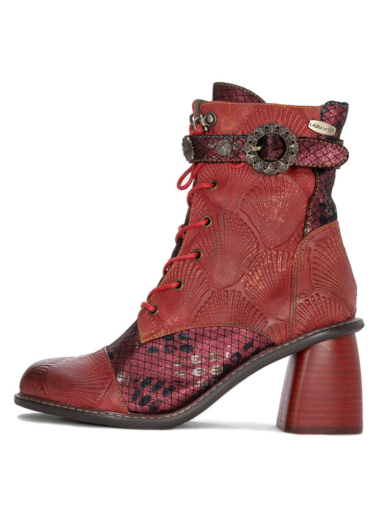 Laura Vita Laura Vita Botki SL68259-41 Czerwony