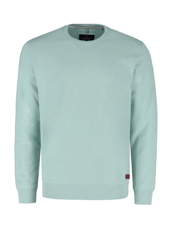 Volcano Volcano Bluza B-ANDY Zielony Regular Fit