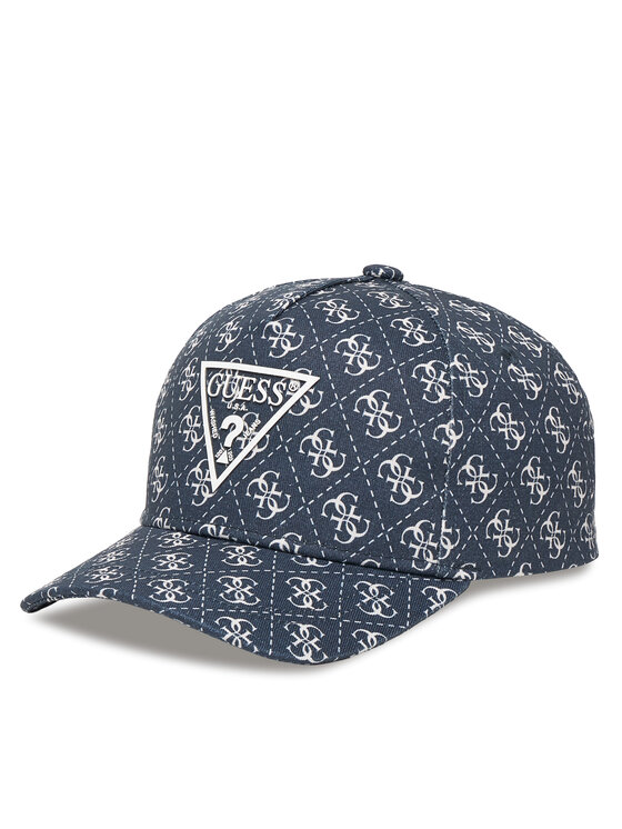 Guess Guess Czapka z daszkiem H5YZ03 WO08O Granatowy