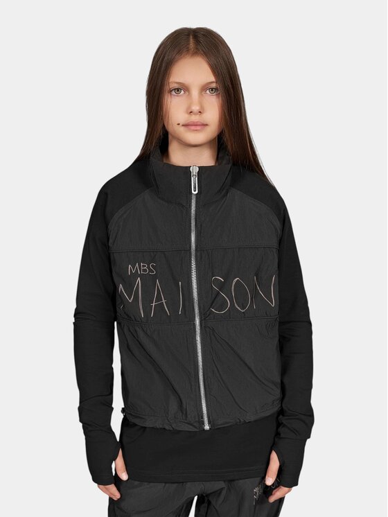 MADE BY SOCIETY MADE BY SOCIETY Kurtka przejściowa VRUH - H37778 Czarny Basic Fit
