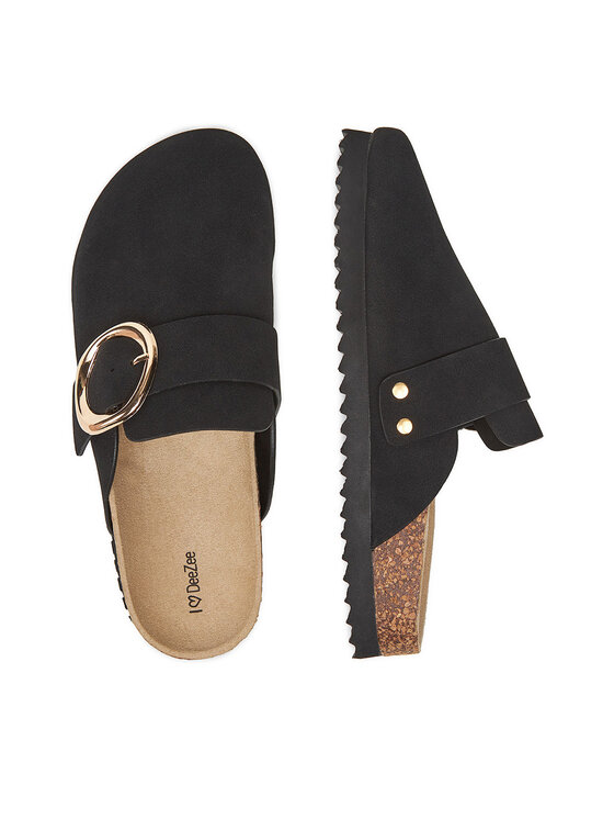 DeeZee DeeZee Ciabatte T0613-61 Nero