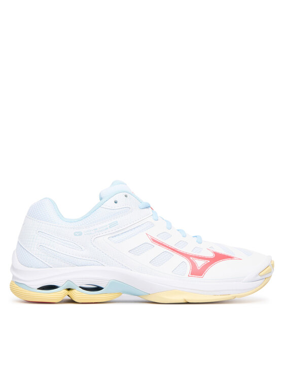 Mizuno Mizuno Încălțăminte pentru sporturi de interior Wave Voltage 2 V1GC2460 Alb