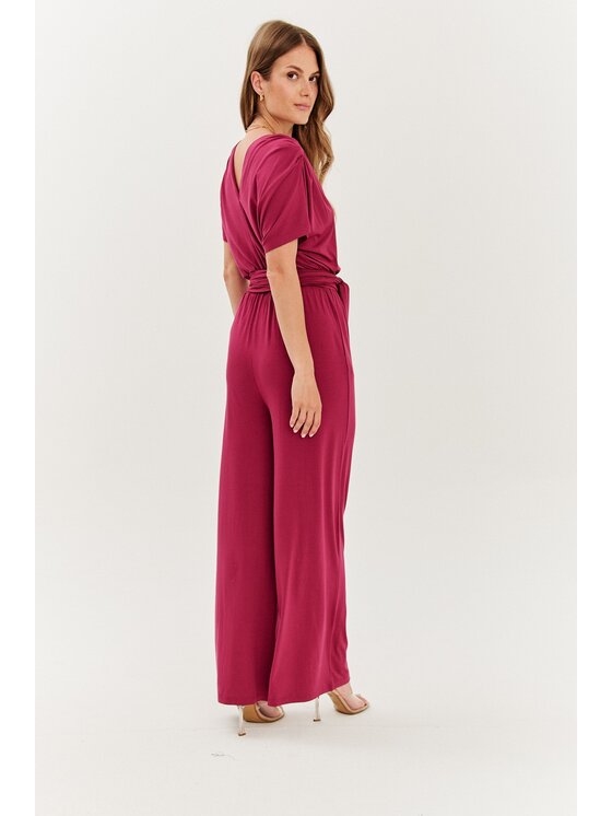 NAOKO NAOKO Overal Mulberry Dream Bordová Regular Fit