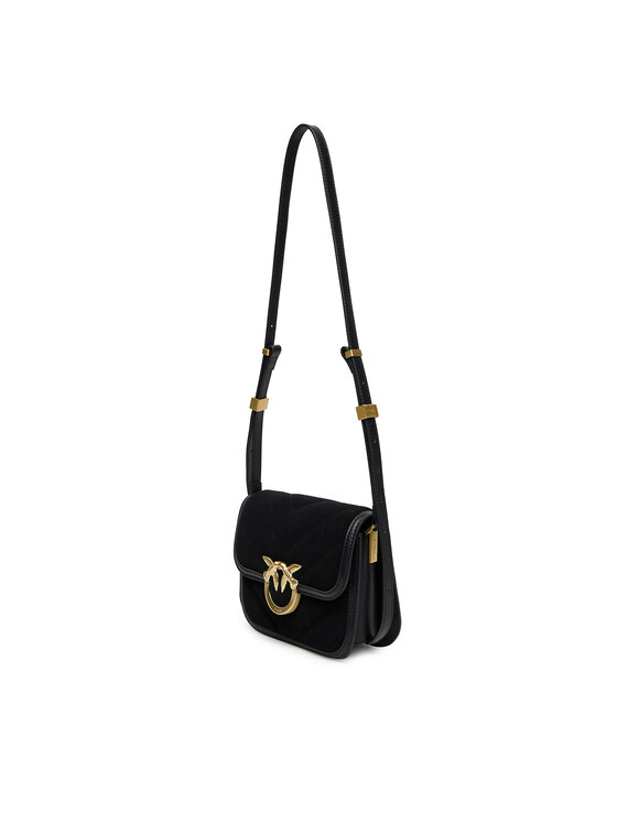 PINKO PINKO Torbica Love Box Bag Fl Mini AI 25-26 PLTT 104297 A2JH Crna