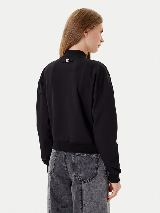 HUGO HUGO Mikina Dakure 50542743 Černá Relaxed Fit