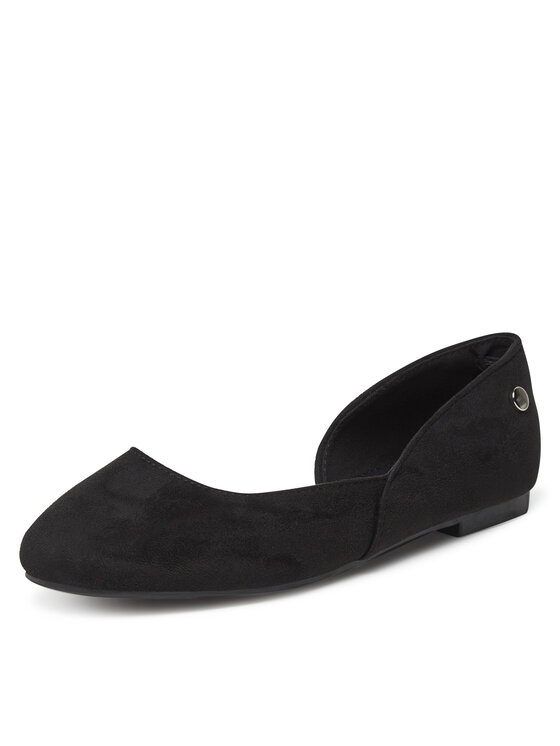 DeeZee DeeZee Ballerinas 9-830-B Schwarz