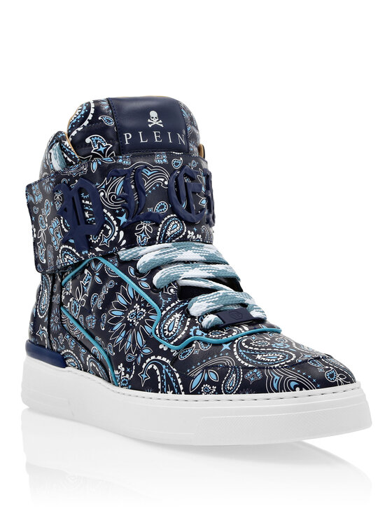 PHILIPP PLEIN PHILIPP PLEIN Sneakersy 2497 Tmavomodrá