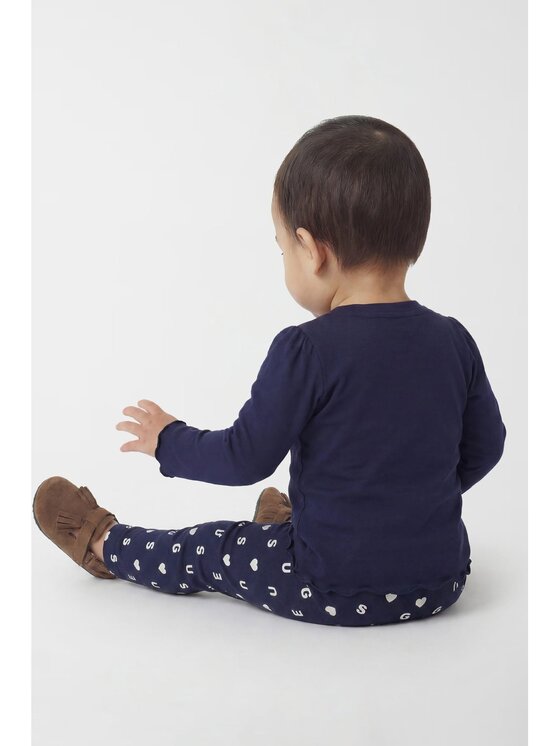 Guess Kids Guess Kids T-Shirt 183729 Modrá Classic Fit