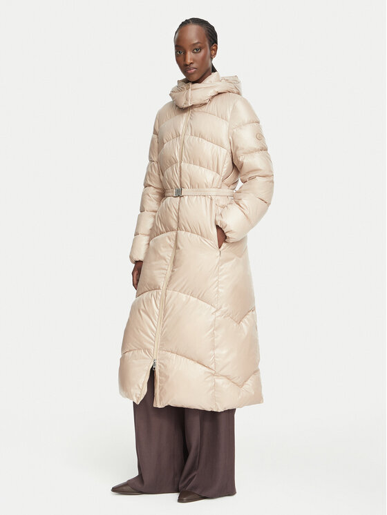 BOSS BOSS Winterjacke Pamega 50567449 Beige Regular Fit