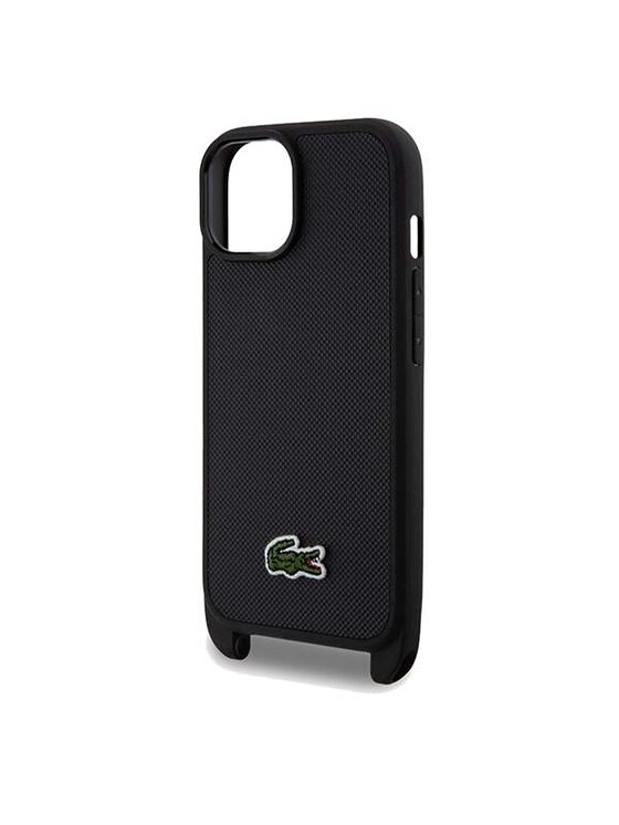 Lacoste Lacoste Etui na telefon Apple iPhone 15 Czarny