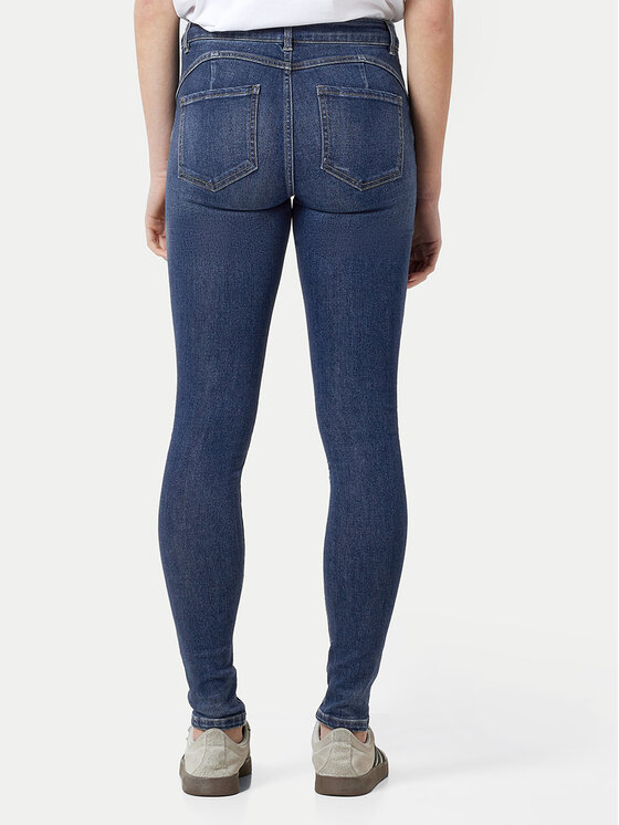 Noisy May Noisy May Jeans hlače Jen 27030580 Mornarsko modra Skinny Fit
