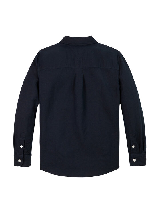 Tommy Hilfiger Tommy Hilfiger Košeľa KB0KB09550 M Tmavomodrá Relaxed Fit