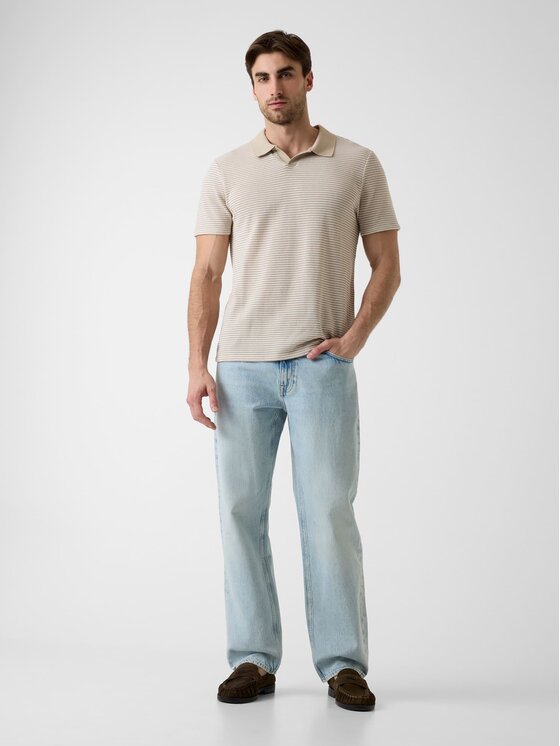 Guess Guess T-Shirt 183297 Béžová Classic Fit