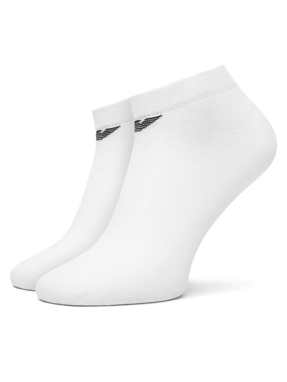 Emporio Armani Emporio Armani Kratke čarape EM000550 AF14446 M0066 Bijela