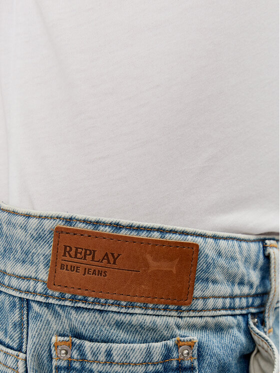 REPLAY Replay Дънкова пола W9933.000.108 69B Син Regular Fit