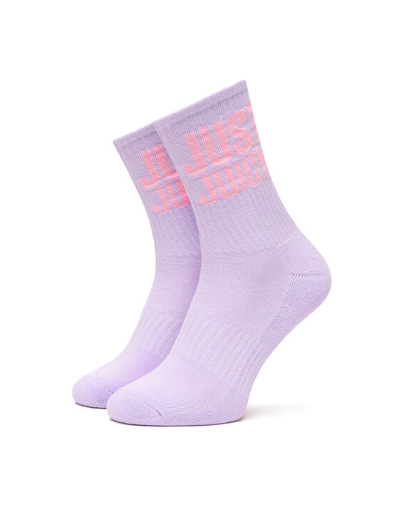 Juicy Couture Juicy Couture Sada 3 párů dámských vysokých ponožek Just Juicy JCAXS225706 Barevná