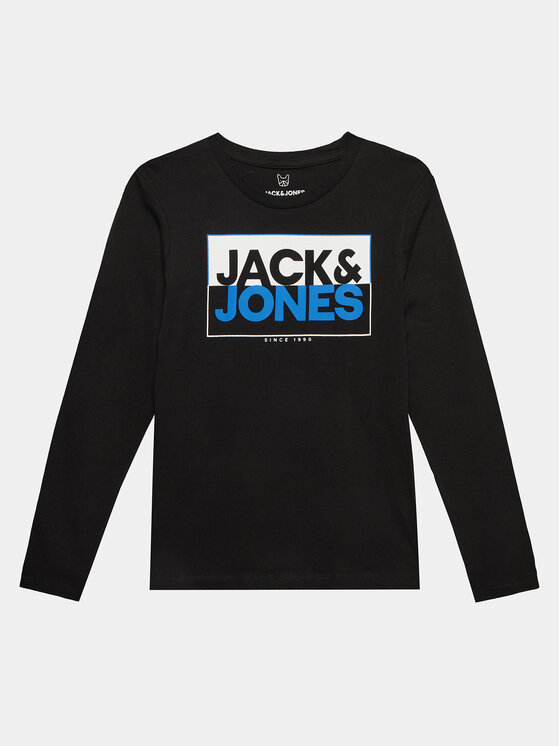 Jack&Jones Junior Bluză 12251462 Negru Standard Fit