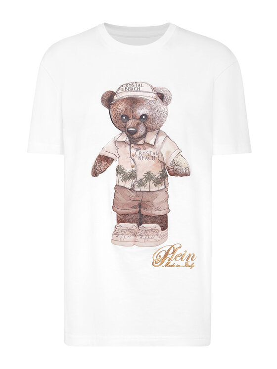 PHILIPP PLEIN PHILIPP PLEIN T-Shirt 27407 Biały