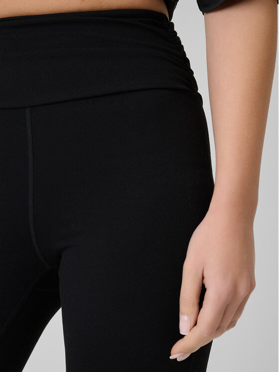 4F 4F Legginsy EVERYWEAR Czarny Slim Fit