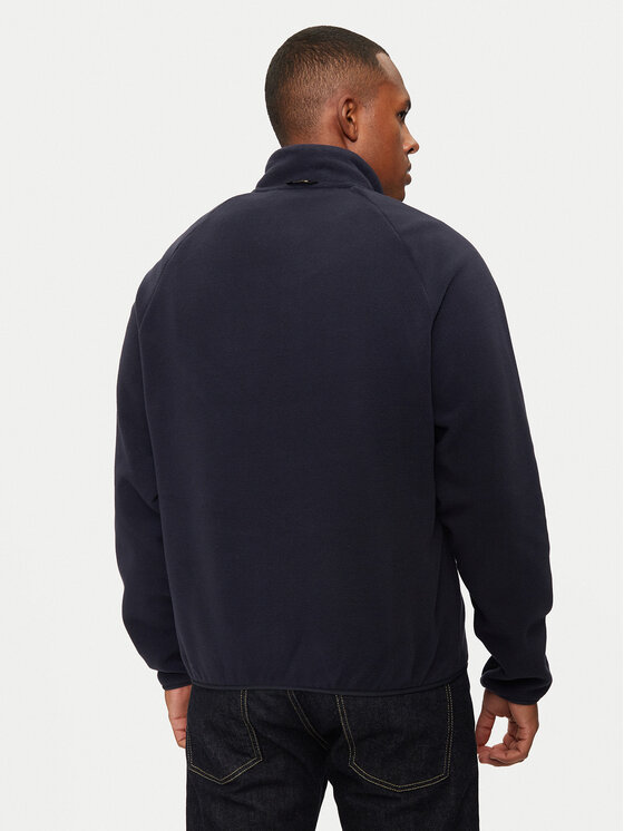 Napapijri Napapijri Fleecejacke Dolent NP0A4HZO Dunkelblau Regular Fit