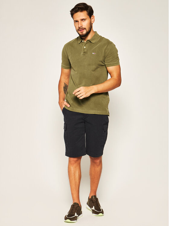 Pantaloncini di tessuto K10K105316 Blu scuro