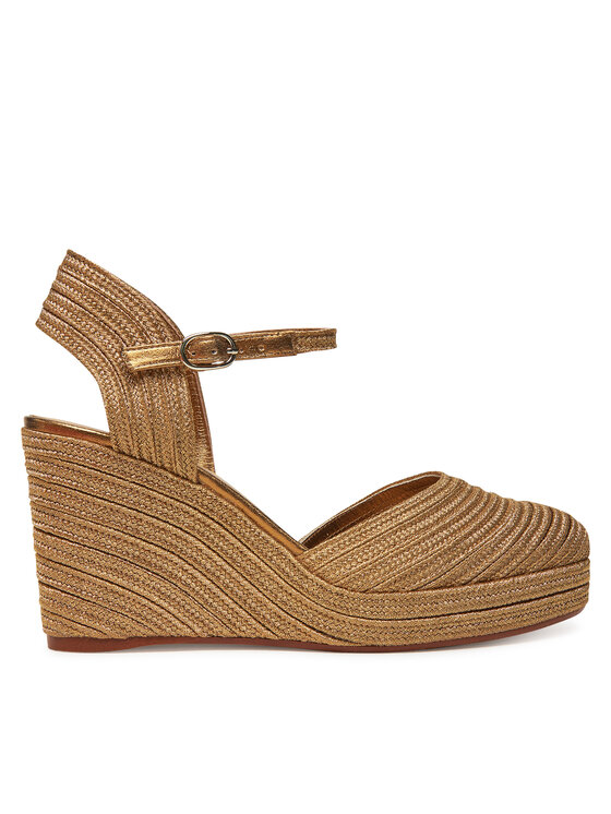 Castañer Espadrillas Carolyn/142 023115 Oro, taglia : 39