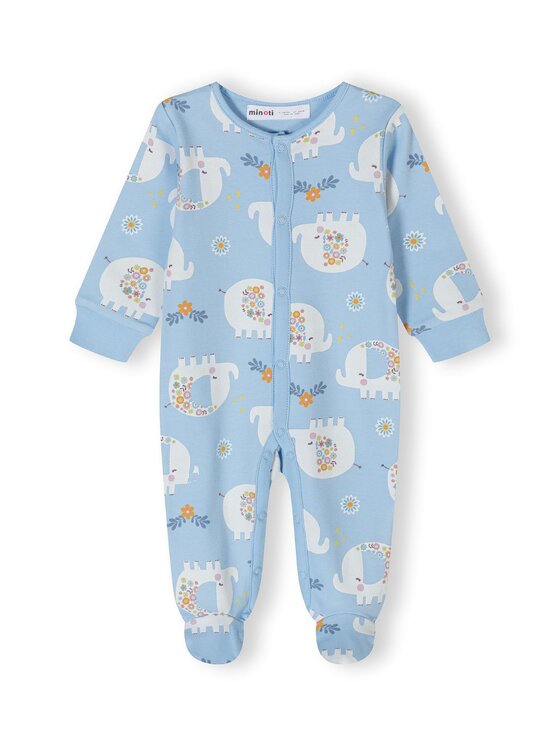 minoti minoti Pajac 24babypack5 Różowy Regular Fit