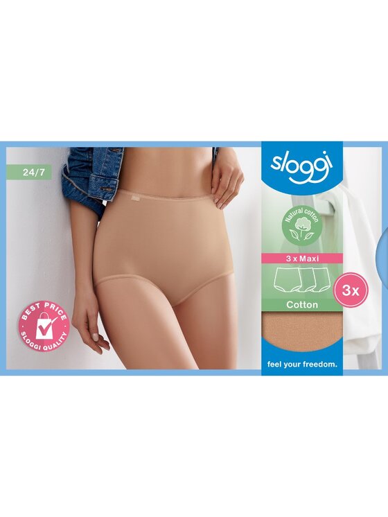 Sloggi Sloggi Figi klasyczne sloggi 24/7 Cotton|sloggi 24/7 Cotton 6239 Beżowy