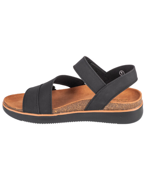 Skechers Skechers Sandali Lifted Comfort Nero