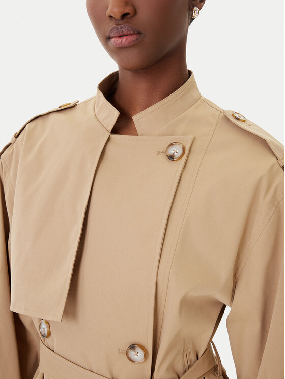 Rinascimento Rinascimento Übergangsmantel CFC0124670003 Beige Regular Fit