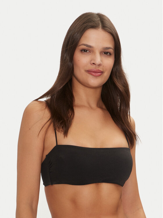 Calvin Klein Swimwear Gornji Del Bikini KW0KW02744 Črna