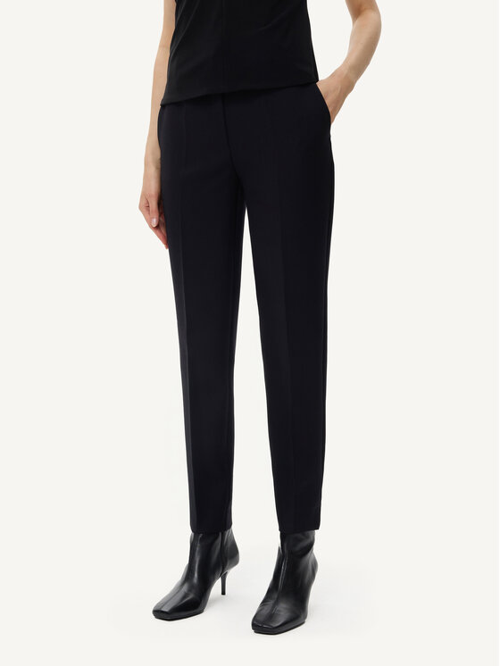 KMX KMX Spodnie materiałowe 809910007 Czarny Tapered Fit