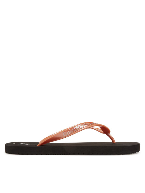Calvin Klein Jeans Calvin Klein Jeans Flip-flops Beach Sandal Monologo Tpu YW0YW01719 Arany